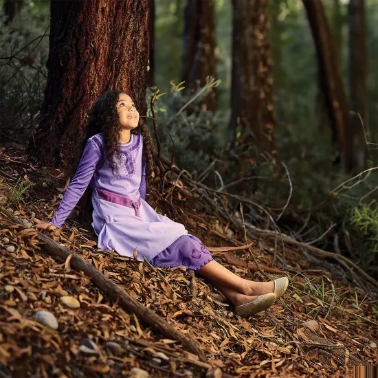 Girls Classic Disney Wish Asha Costume {1}