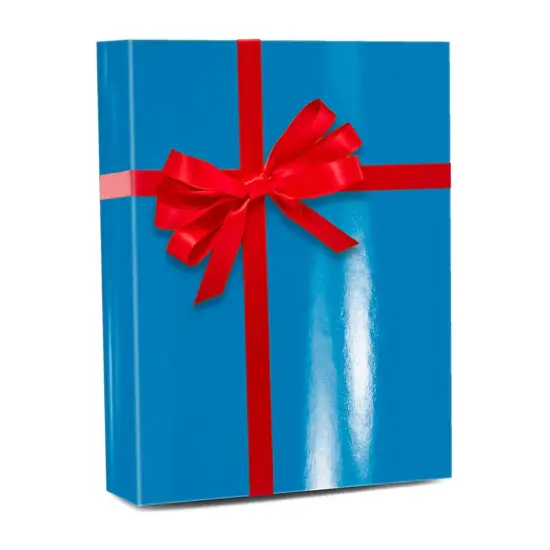 Generous Length Solid Gift Wrap 26" x 833' 60 lbs for Maximum Coverage {2}