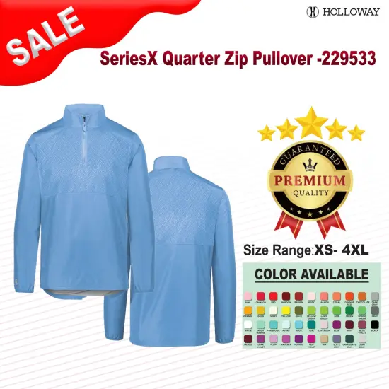 Holloway&reg; SeriesX Quarter-Zip Pullover Purple {2}