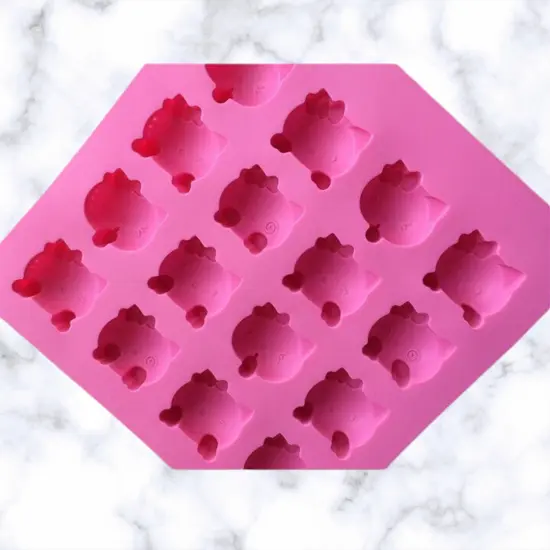 HK Multi Face Small Bit Size Silicone Mold {3}