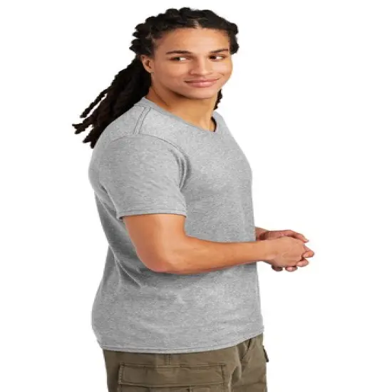 District &reg; Very Important Tee V-Neck Light Heather Grey {5}