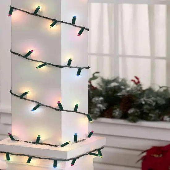 70 LED Indoor Outdoor Wide Angle 5MM LED Christmas String Lights Multicolor {2}