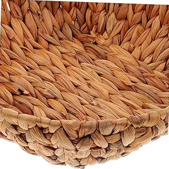 Natural Rush Oval Basket Trays 6.625" x 9" {4}