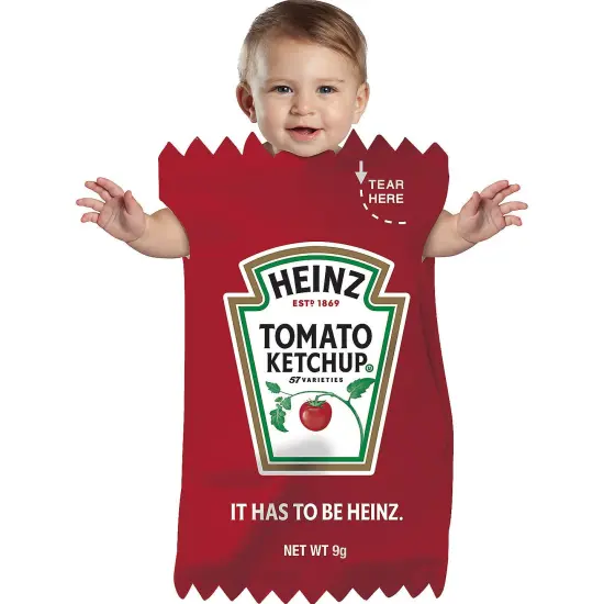 Heinz Ketchup Packet Bunting Costume {1}