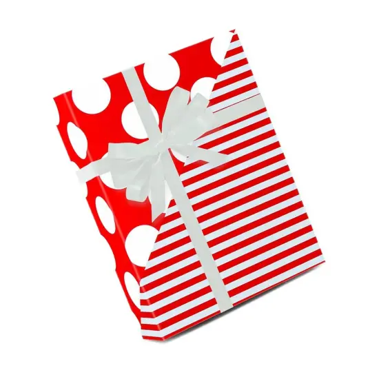 Striped Wrapping Paper 24" x 417" Roll 60 lbs {3}