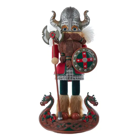 Kurt Adler 15-Inch Hollywood Nutcrackers Viking Nutcracker {1}