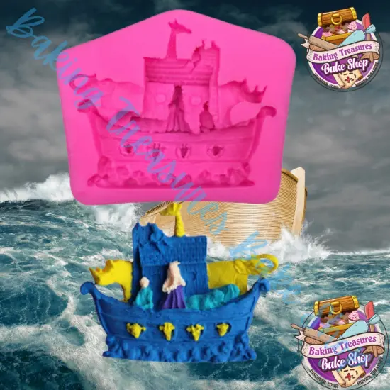 Noah's Arch Silicone Mold {1}