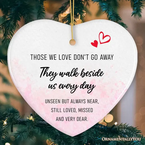 Forever by Our Side Ornament, Christmas Memorial Gift for Loved Ones {2}