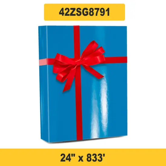 Extended Coverage Solid Wrap 24" x 833' 60 lbs for Big Gifts {1}