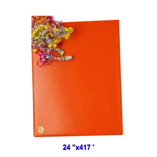Durable Solid Wrapping Paper 24" x 417' 60 lbs for Reliable Gifting {1}