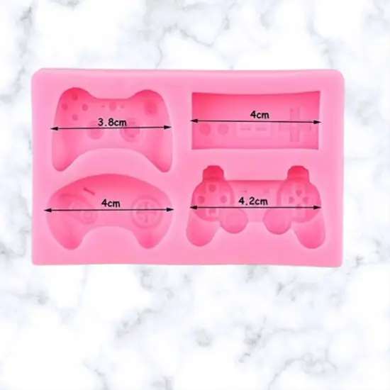 Gamer Controllers Set silicone mold {1}