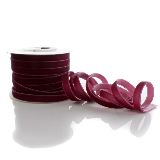 3/8" Velvet Ribbon (5yd & 25yd Spools) 308 Frosty Blue {5}