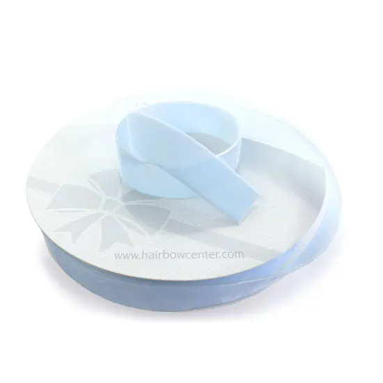 1" Velvet Ribbon (5yd & 25yd Spool Lengths) 308 Frosty Blue {4}