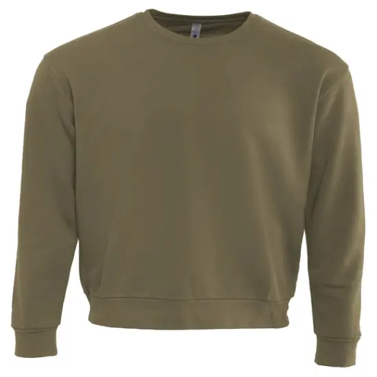 Next Level&reg; Apparel Santa Cruz Long Sleeve Sweatshirt MILITARY GREEN {1}
