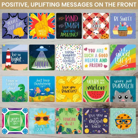 bloom daily planners Card Deck, 3" x 3", Lunch Box Notes {3}