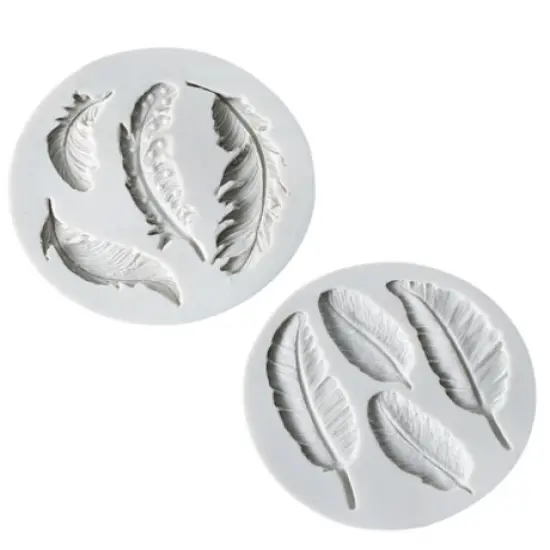 Feathers Silicone Mold {4}