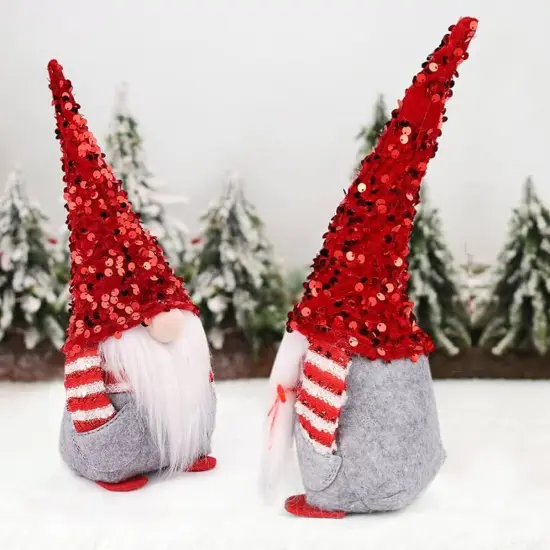 Worth Imports Santa Hat Spray Christmas Tree Picks {6}