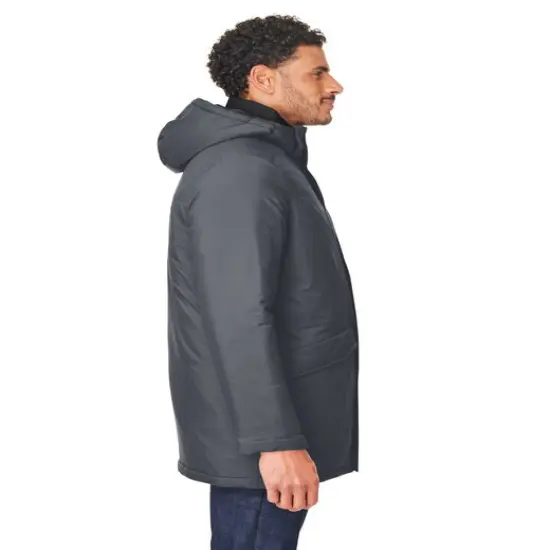 CORE365&reg; Men's Inspire 3-in-1 Jacket with Insulated Liner CARBON/BLACK {5}
