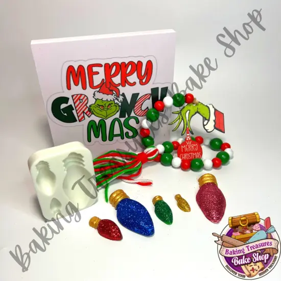 Large Tree Light Silicone Mold {1}