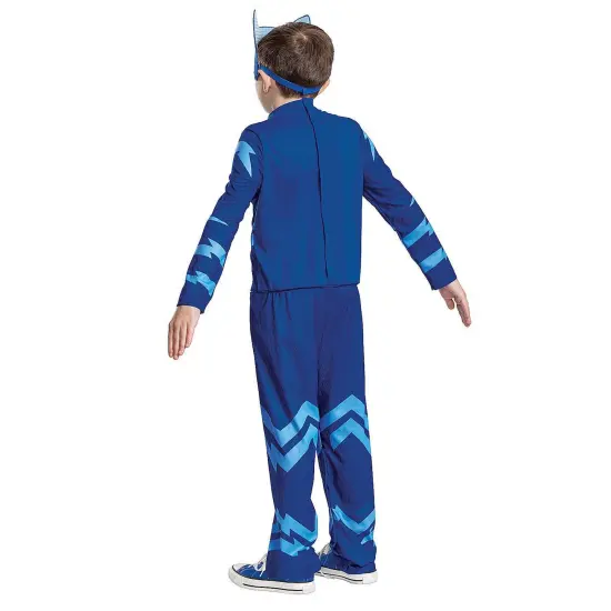 Toddler PJ Masks Catboy Adaptive Costume {5}