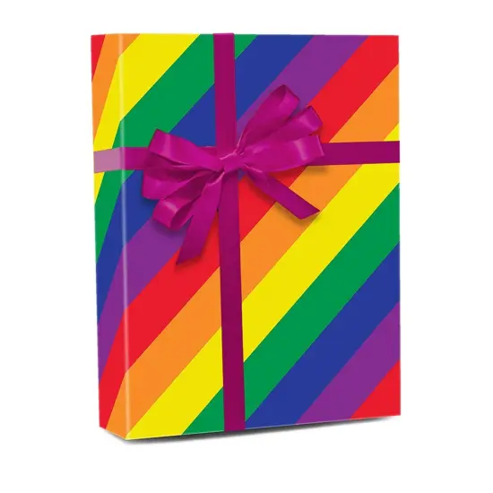 Striped Wrapping Paper 24" x 208" Roll 55 lbs {2}