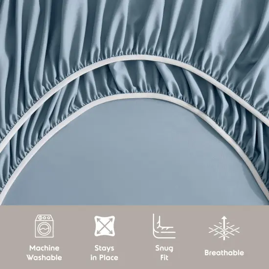 Nestl 6 PC Extra Deep Pocket Sheet Set {3}