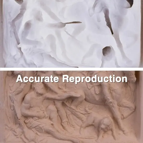 LET'S RESIN Silicone Mold Making Kit Liquid Silicone Rubber 140oz Translucent Clear Mold Making Silicone-Non-toxic and Food-safe Grade Mixing Ratio 1:1-Molding Silicone for Resin Molds,Silicone Molds Maker DIY Manual Making {4}