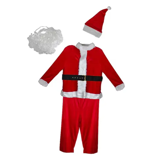 Northlight X-Large Red Santa Claus Costume Set {6}