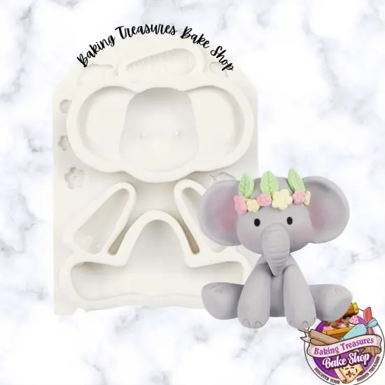 Elephant Silicone Mold {1}