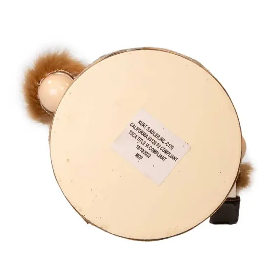 Kurt Adler 10-Inch Wooden Rustic Glamour Gnome Nutcracker {6}