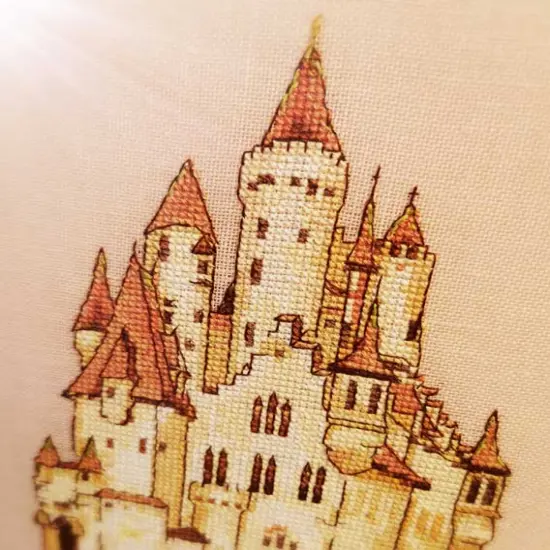 Suspended Castle 122-B003 K Counted Cross Stitch Kit {2}