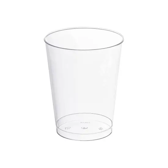 Clear Round Plastic Cups - 10 oz. (500 Cups) {1}