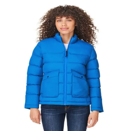 CORE365&reg; Ladies' Inspire Puffer Jacket CARBON {3}