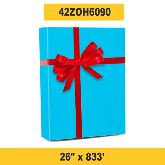Extended Coverage Solid Wrapping Paper 26" x 833' 60 lbs for Bulk Needs {1}
