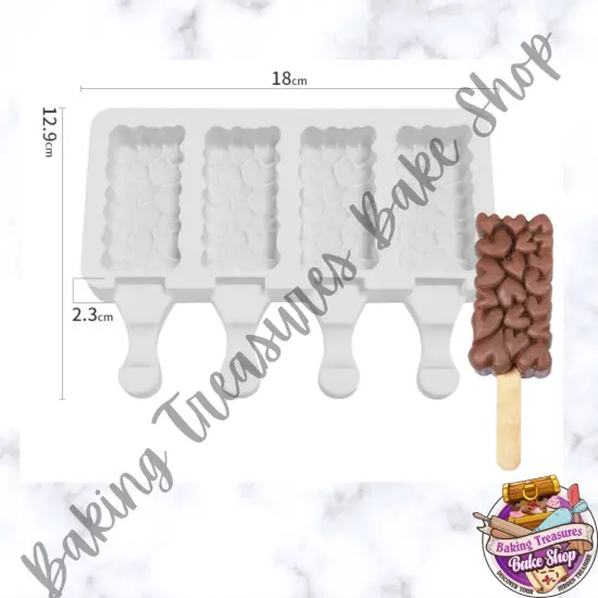 Hearts CakesiclesMold {2}