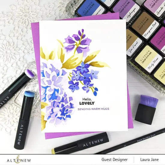 Mini Blending Brush (Flat Bristles) {2}