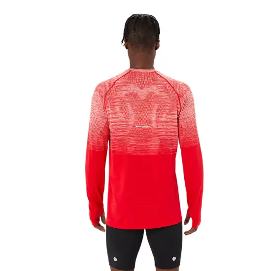 Paragon&reg; Mirage Performance Long Sleeve T Shirt Navy {7}