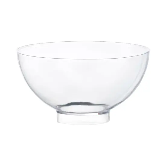 Clear Round Disposable Plastic Mini Bowls - 2.65 oz. (288 Bowls) {1}