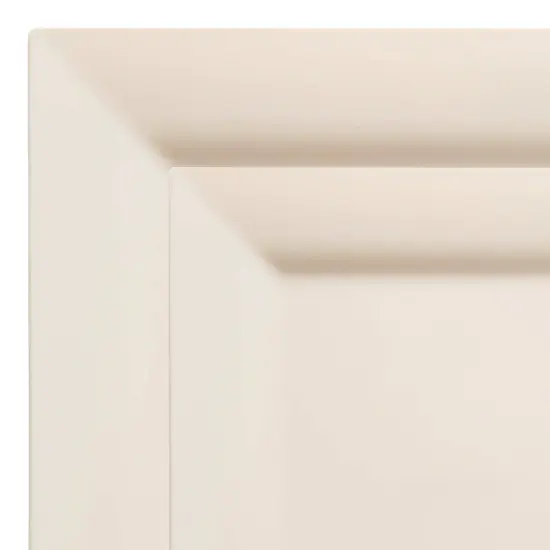 Ivory Square Plastic Plates Dinnerware Value Set (120 Guests) {1}