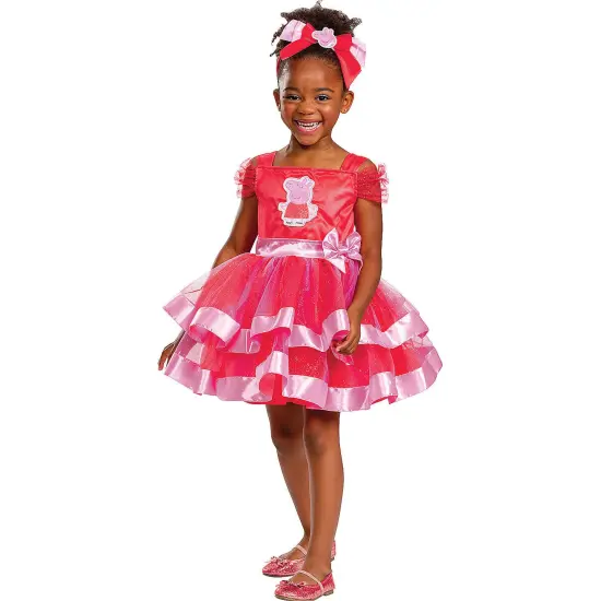 Deluxe Peppa Pig Tutu Toddler Costume {1}