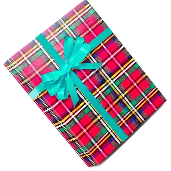Plaid Christmas Wrapping Paper Tartan 30 ''x208 ' {3}