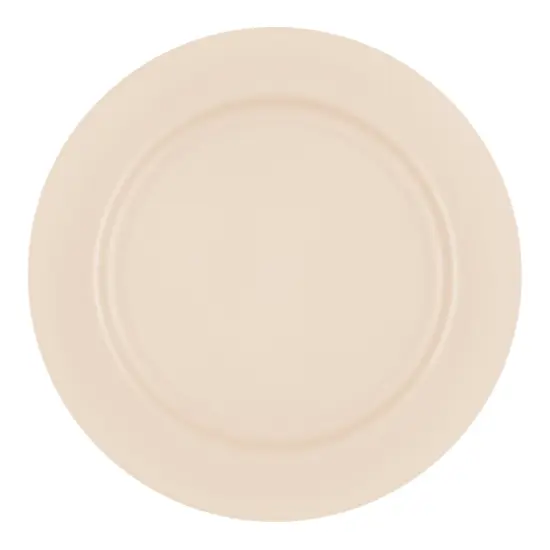 Matte Bright Yellow Round Disposable Plastic Appetizer/Salad Plates - 7.5" (120 Plates) {2}