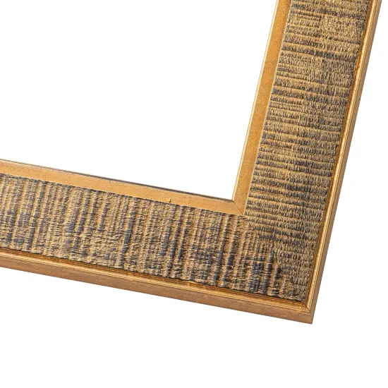 Sculpted Black Picture Frame - UV Acrylic, Backing Board, Hanging Hardware Included {4}