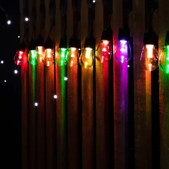 10 LED Outdoor String Light Multicolor {1}
