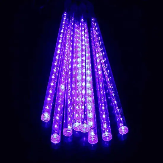 8 Tubes Snowfall 50cm Purple Color {2}
