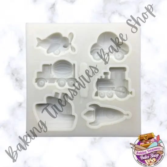 Cars and Truck Silicone Mold {3}