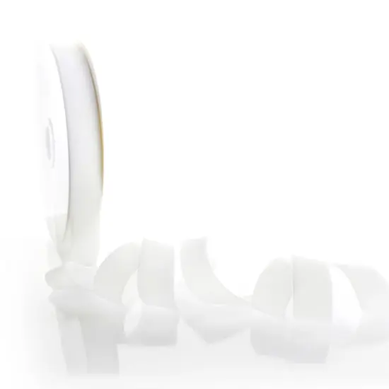 1" Velvet Ribbon (5yd & 25yd Spool Lengths) White {2}
