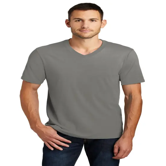 District &reg; Very Important Tee V-Neck Grey {1}