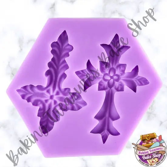 Cross Duo Silicone Mold #2 {3}