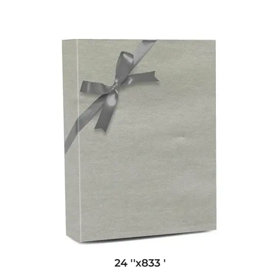 Heavy-Duty Solid Color Wrapping Paper 24" x 833' Roll 75 lb for Retail Packaging {1}